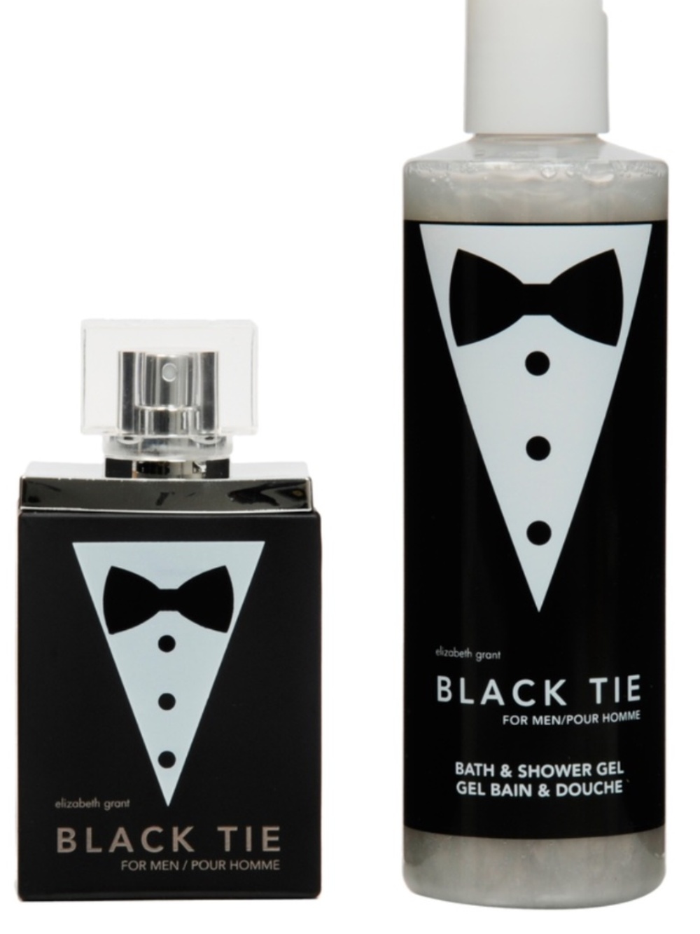 Elizabeth Grant Black Tie For Men Grooming Duo